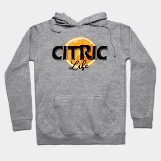 Citric Life orange logo Hoodie